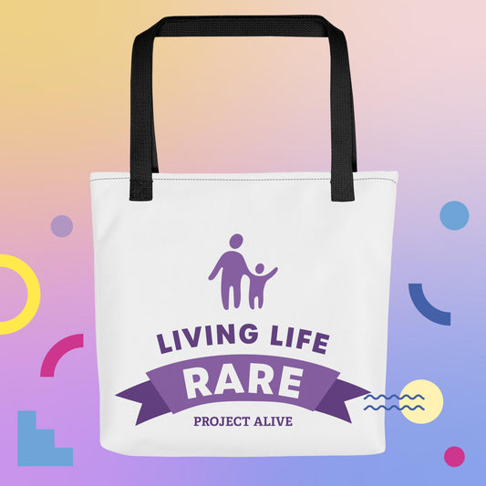 Living Life Rare Tote bag