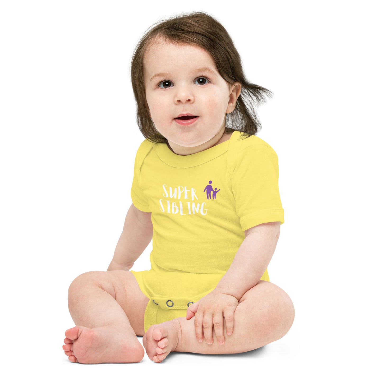 Super Sibling Baby short sleeve one piece
