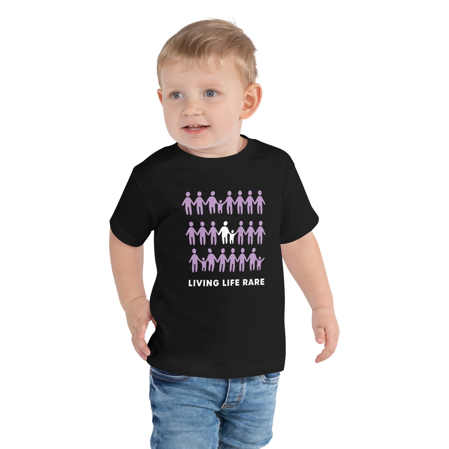 Living Life Rare Toddler Short Sleeve Tee