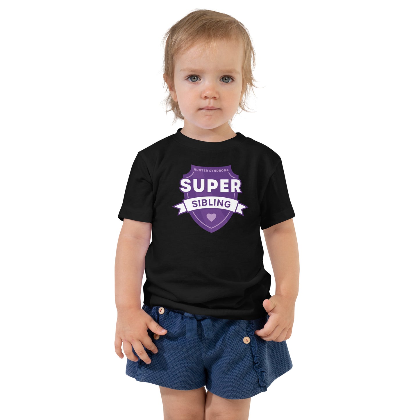 Super Sibling Shield Toddler Short Sleeve Tee