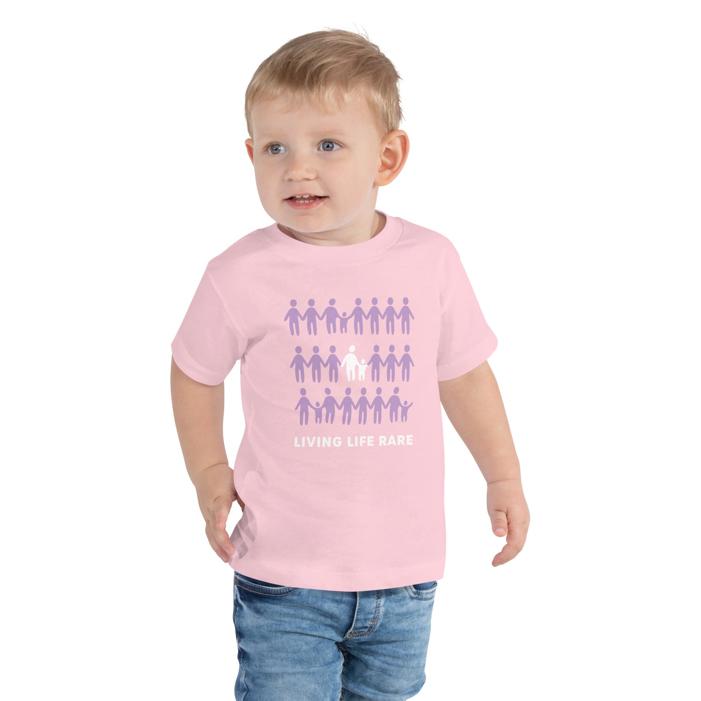 Living Life Rare Toddler Short Sleeve Tee