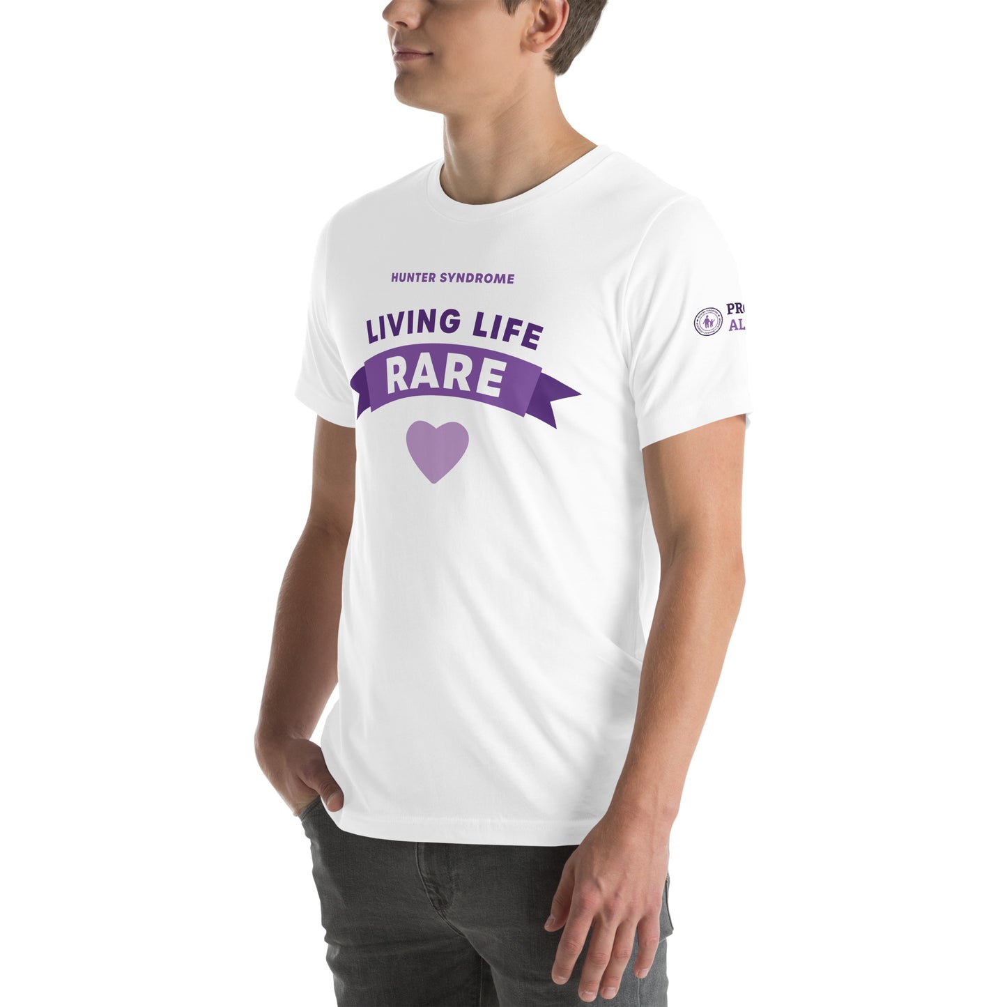 Living Life Rare Unisex t-shirt